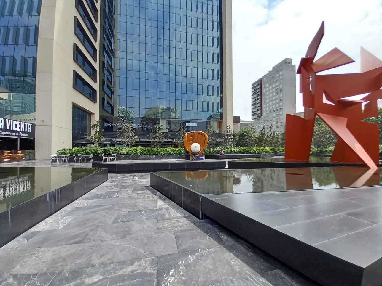 Imagen en el interior de un centro comercial